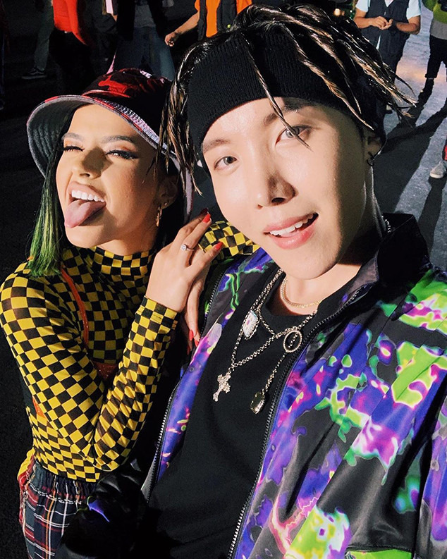 BTS' J-Hope & Becky G Dropped an Epic ''Chicken Noodle Soup'' Collab
